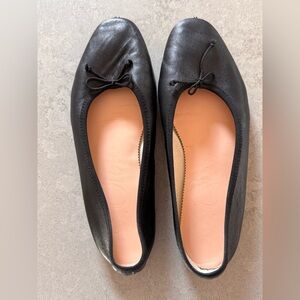 J Crew Zoe Ballet Flats in leather